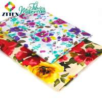 wholesale custom 100 cotton colored dye print poplin canvas fabric from china supplier